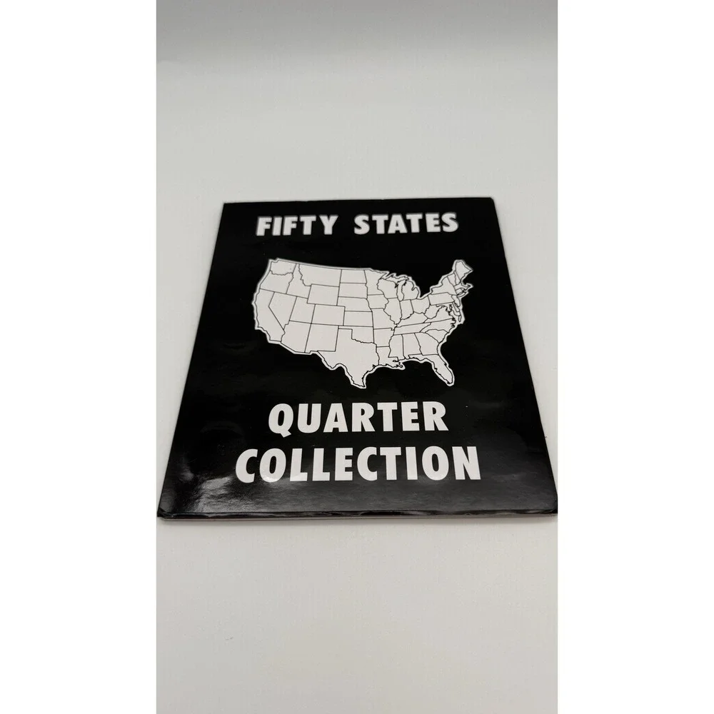 Fifty‎ States US United States Quarter Collection Full Album Of All 50 Coins